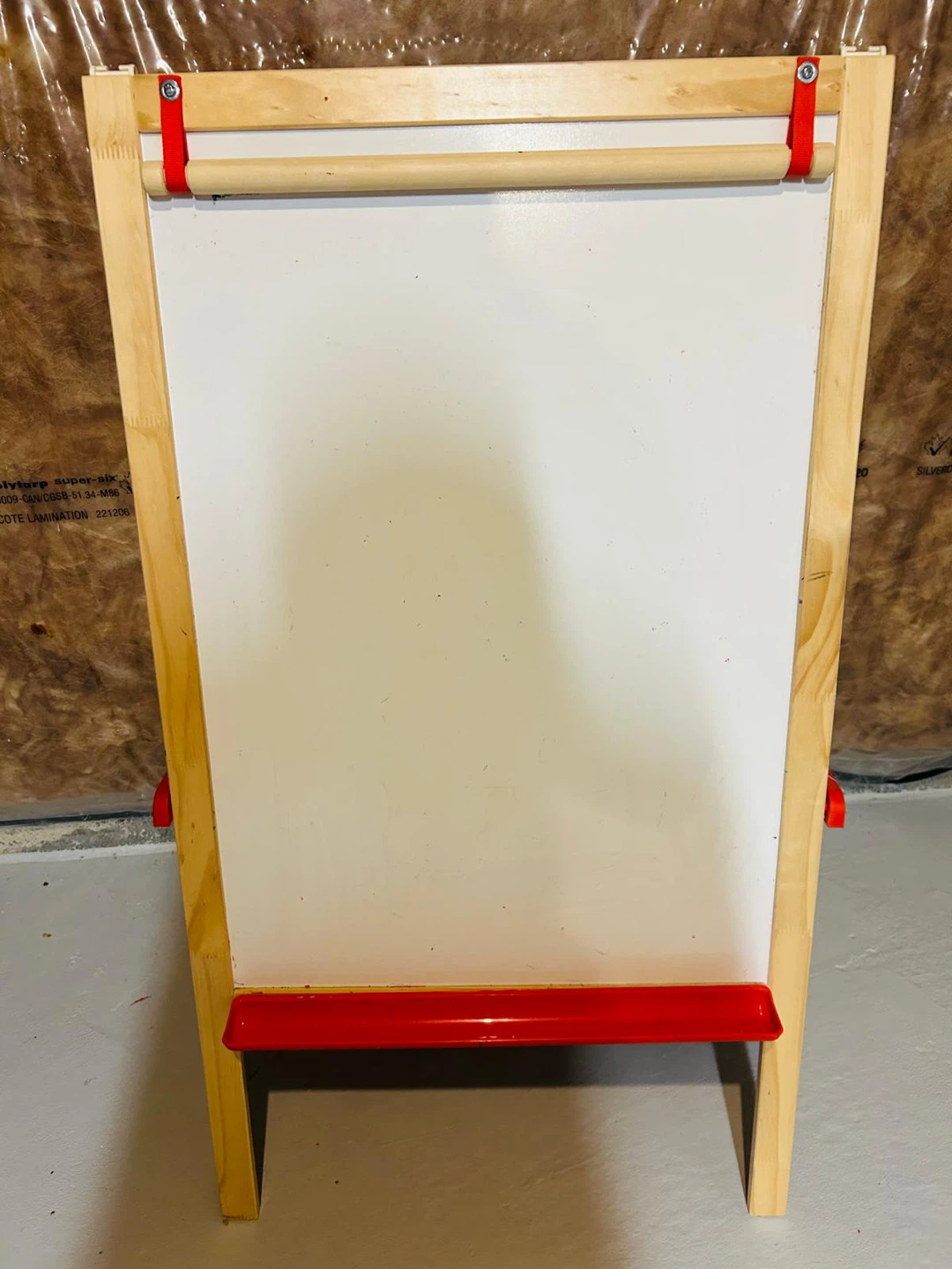 Kids Double-Sided Art Easel – Chalkboard & Whiteboard - photo 2