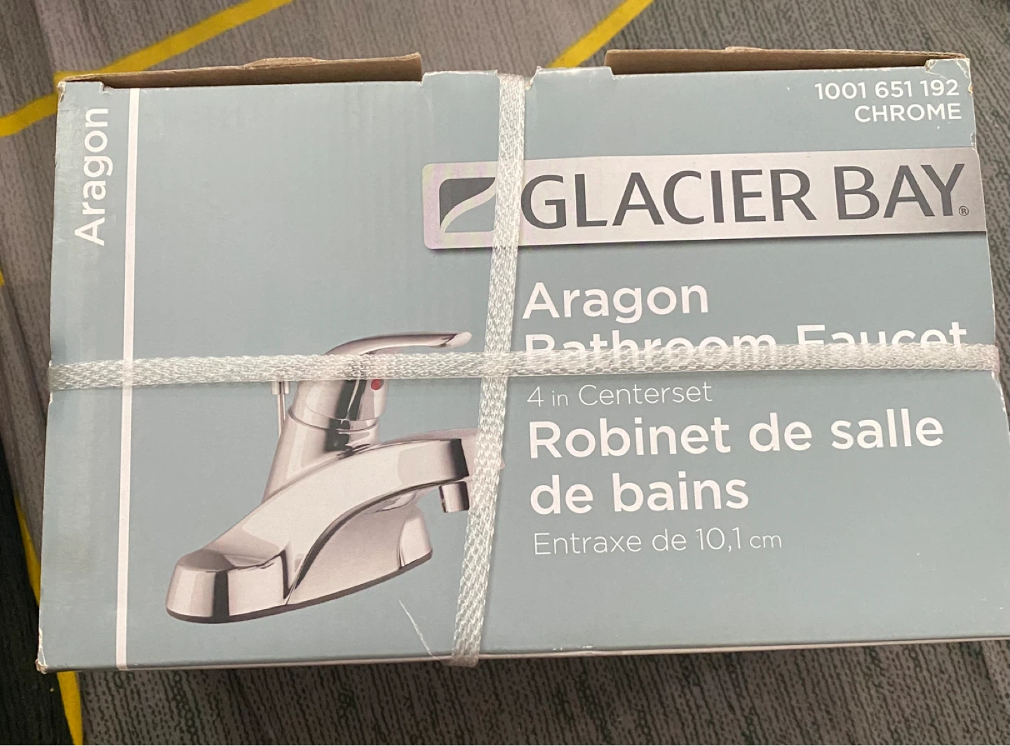 BRAND NEW Glacier Bay Aragon Bathroom Faucet - Chrome