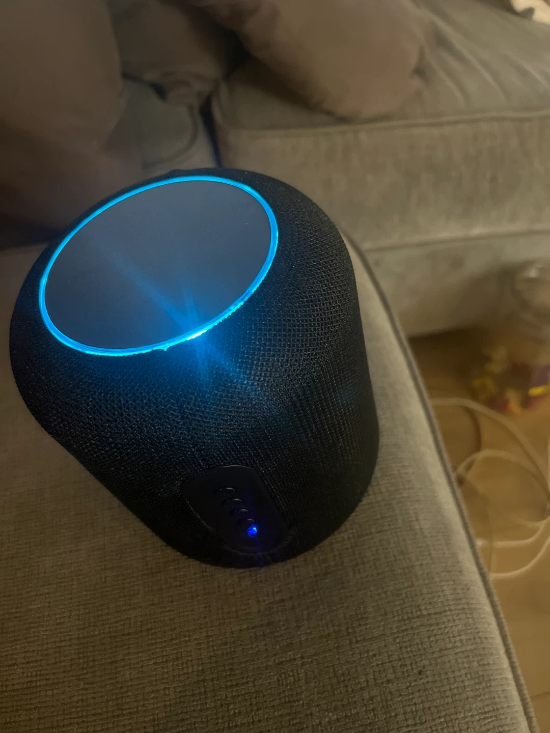 Portable Bluetooth Speaker with LED Light
