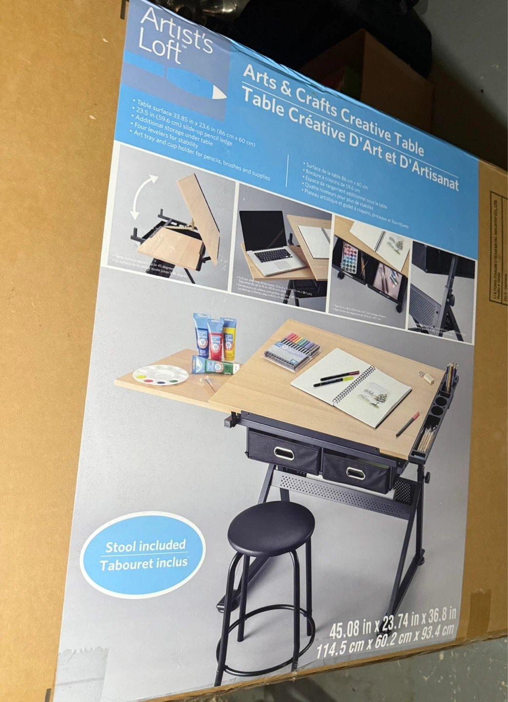 Artist’s Loft Arts & Crafts Creative Table