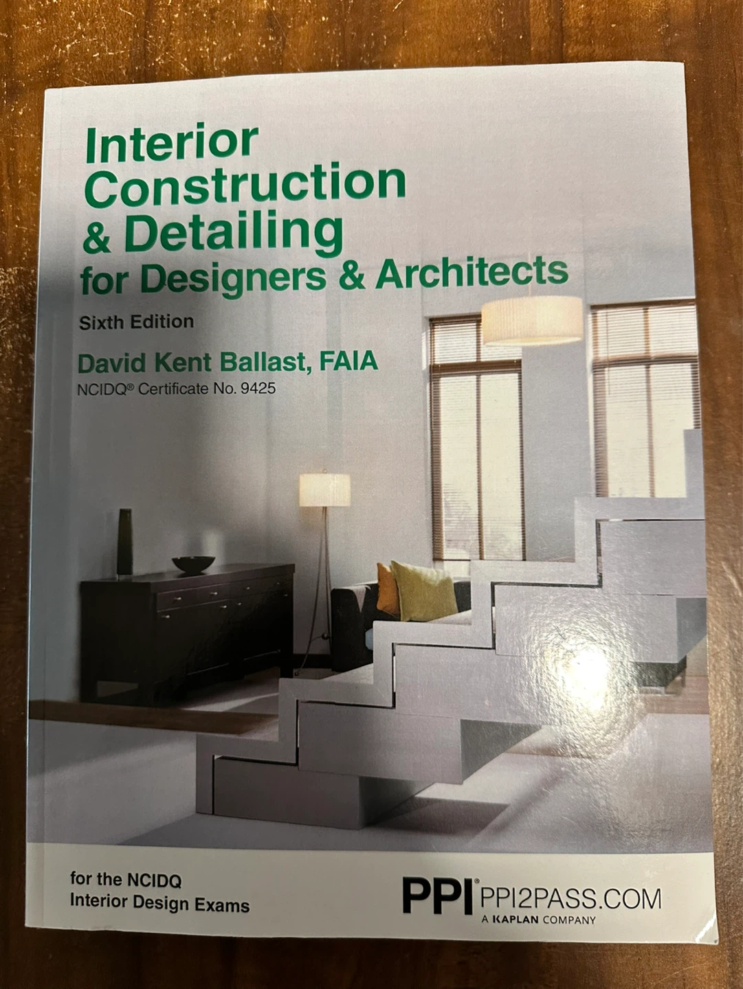 Interior Construction & Detailing Sixth Edition Book