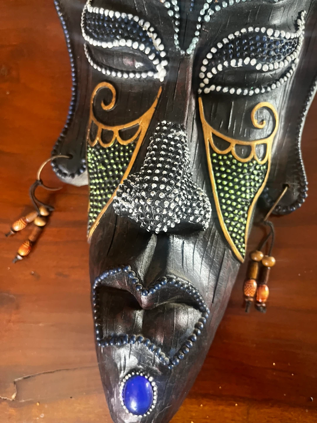 Decorative Tribal Mask Wall Hanging - photo 3