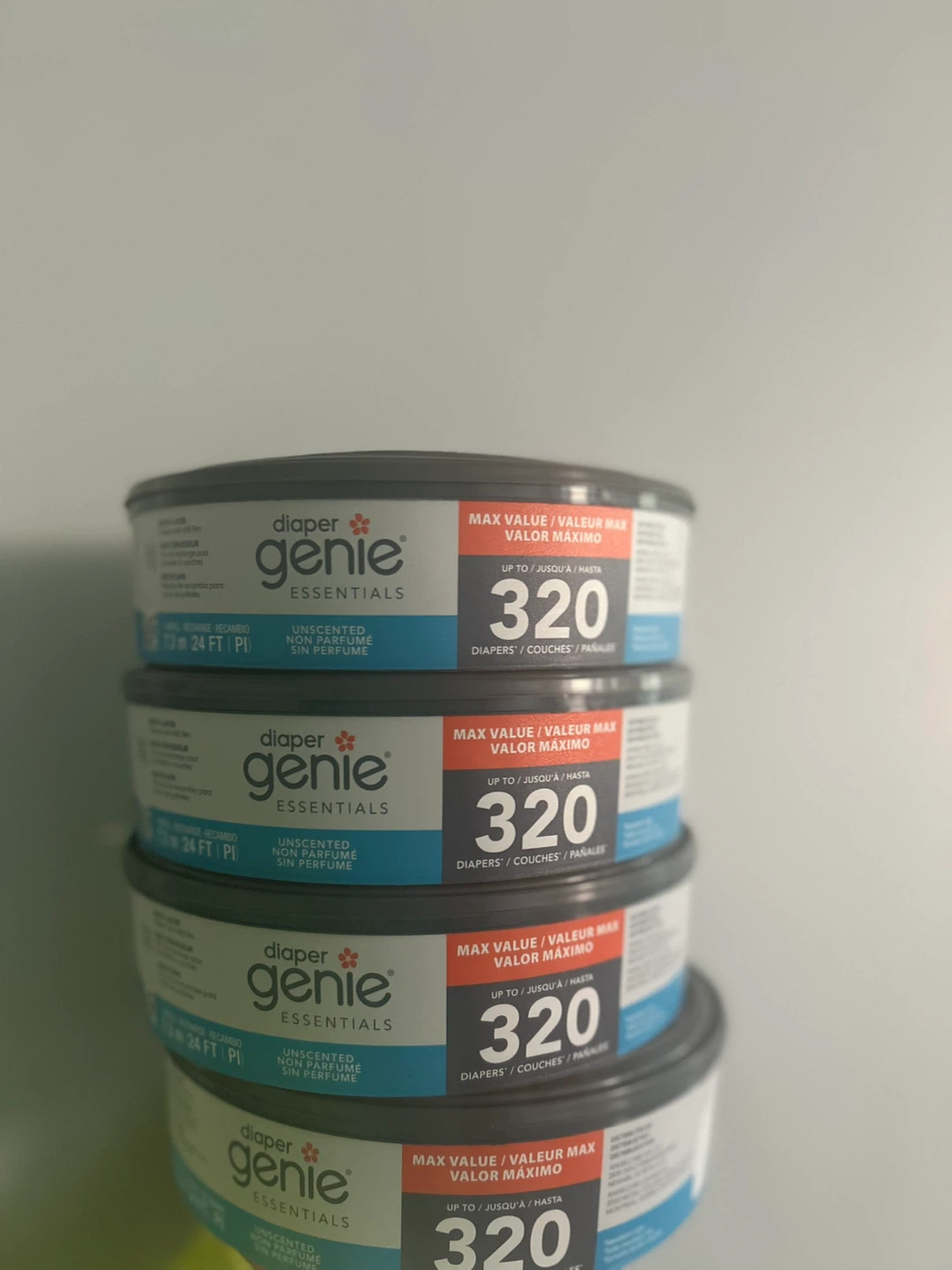 Diaper Genie Essentials Round Refill 4-Pack - photo 2