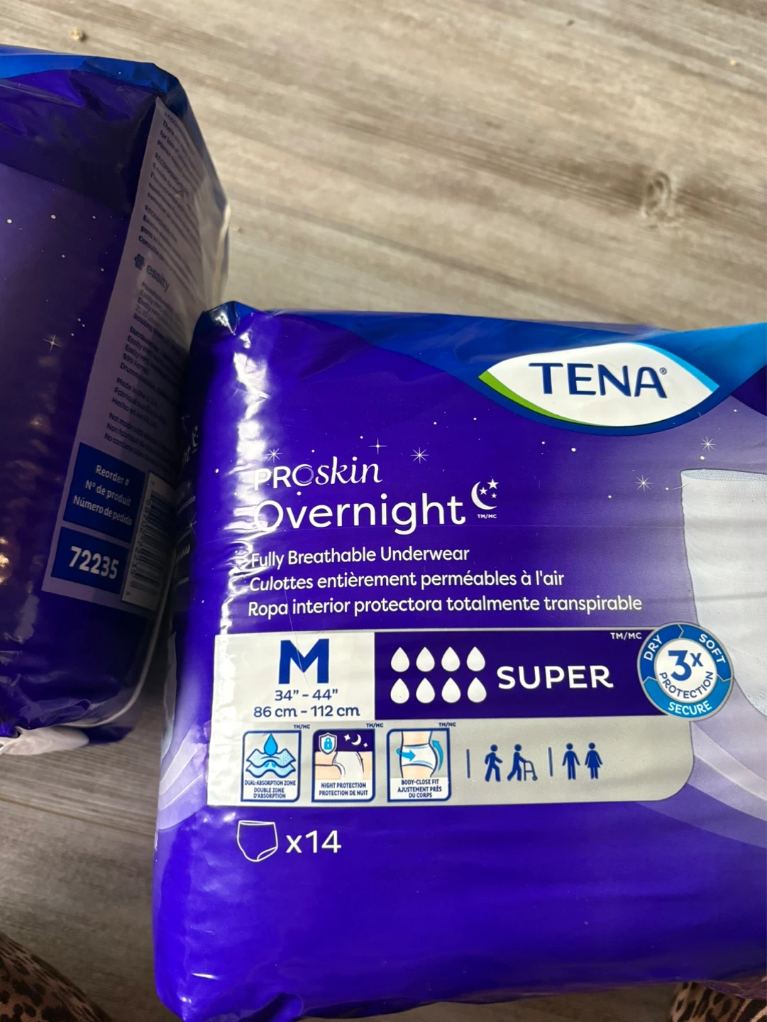 TENA ProSkin Overnight Underwear - photo 2