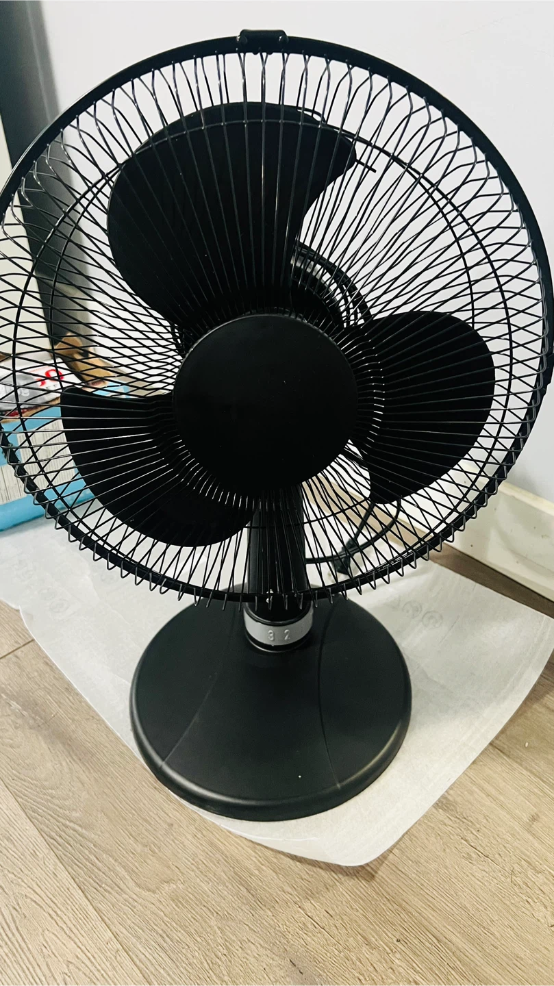 Black Table Fan