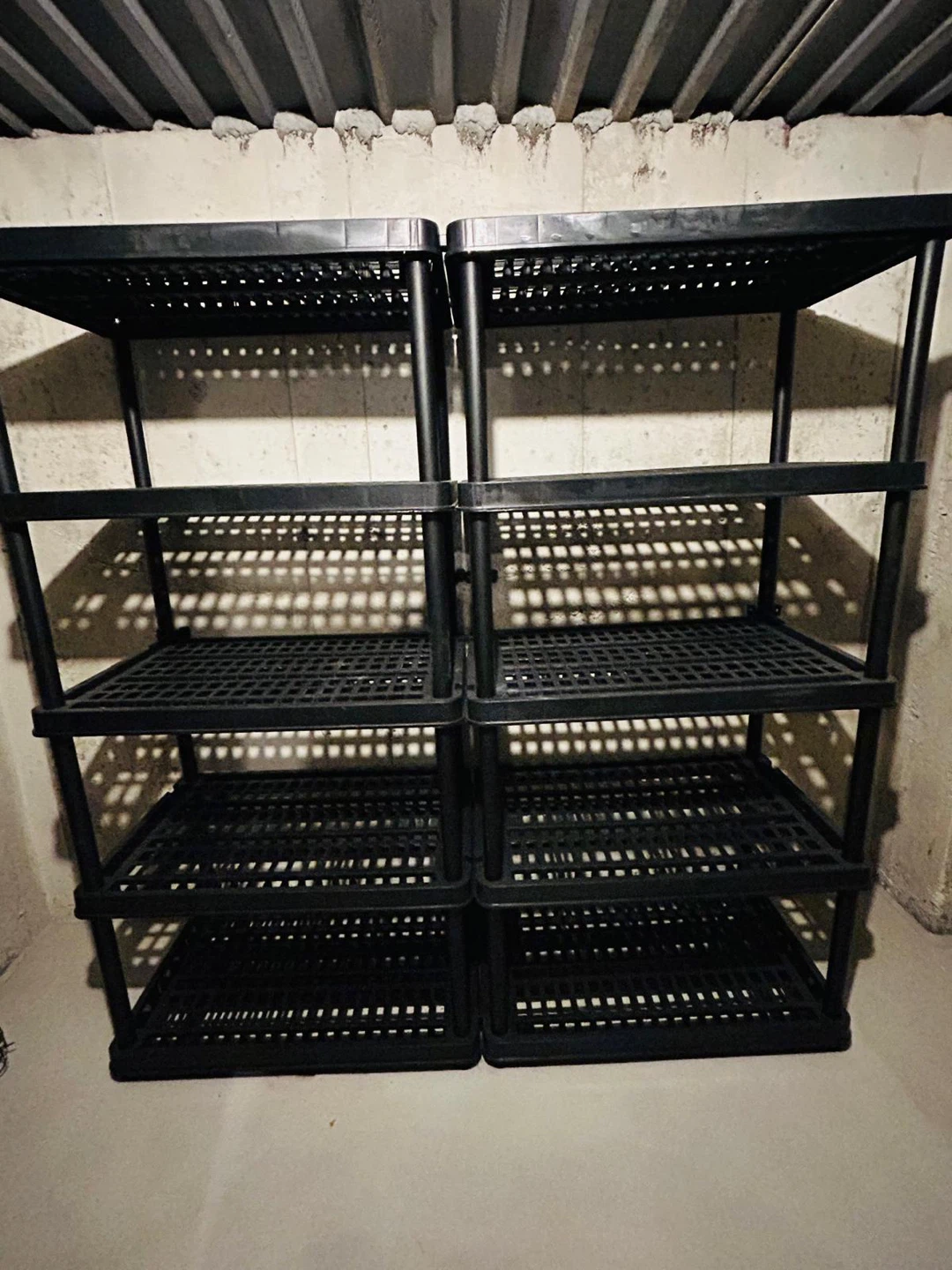 2 Resin Storage Shelving Units – Garage, Basement, Pantry - photo 2