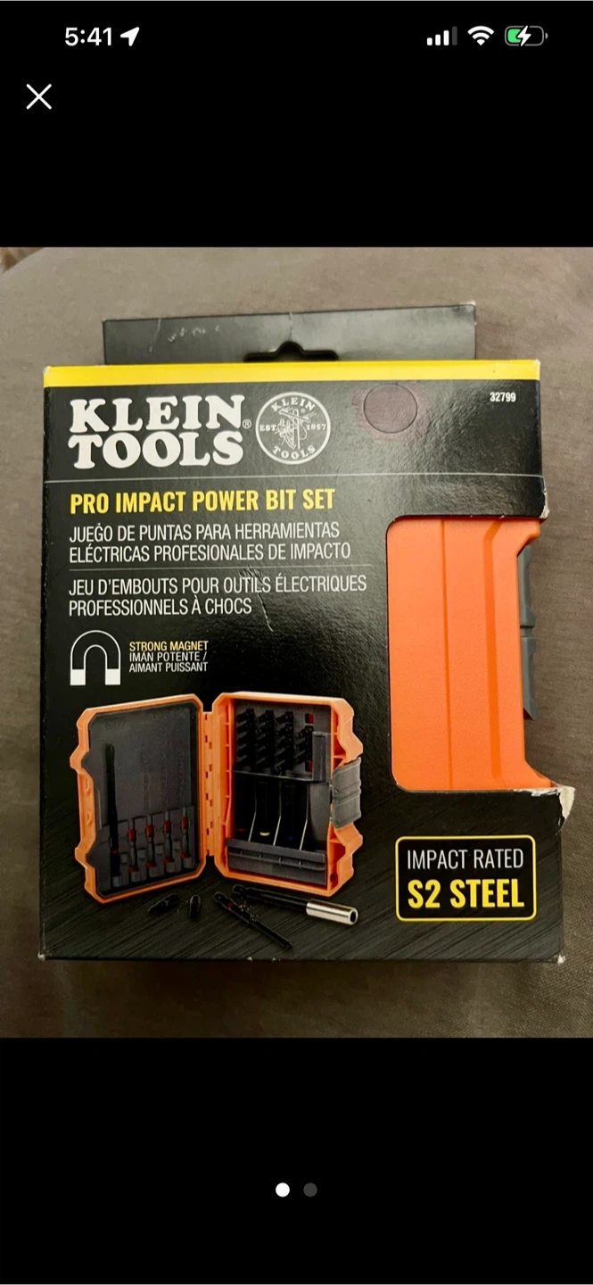Klein Tools 32799 Pro Impact Power Bit Set, 26 Piece with Case