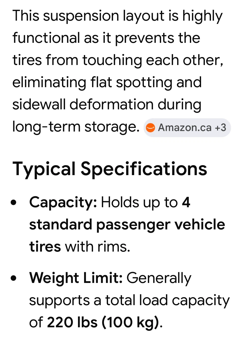 ⚽ Rolling Vertical Tire Storage Stand - photo 3