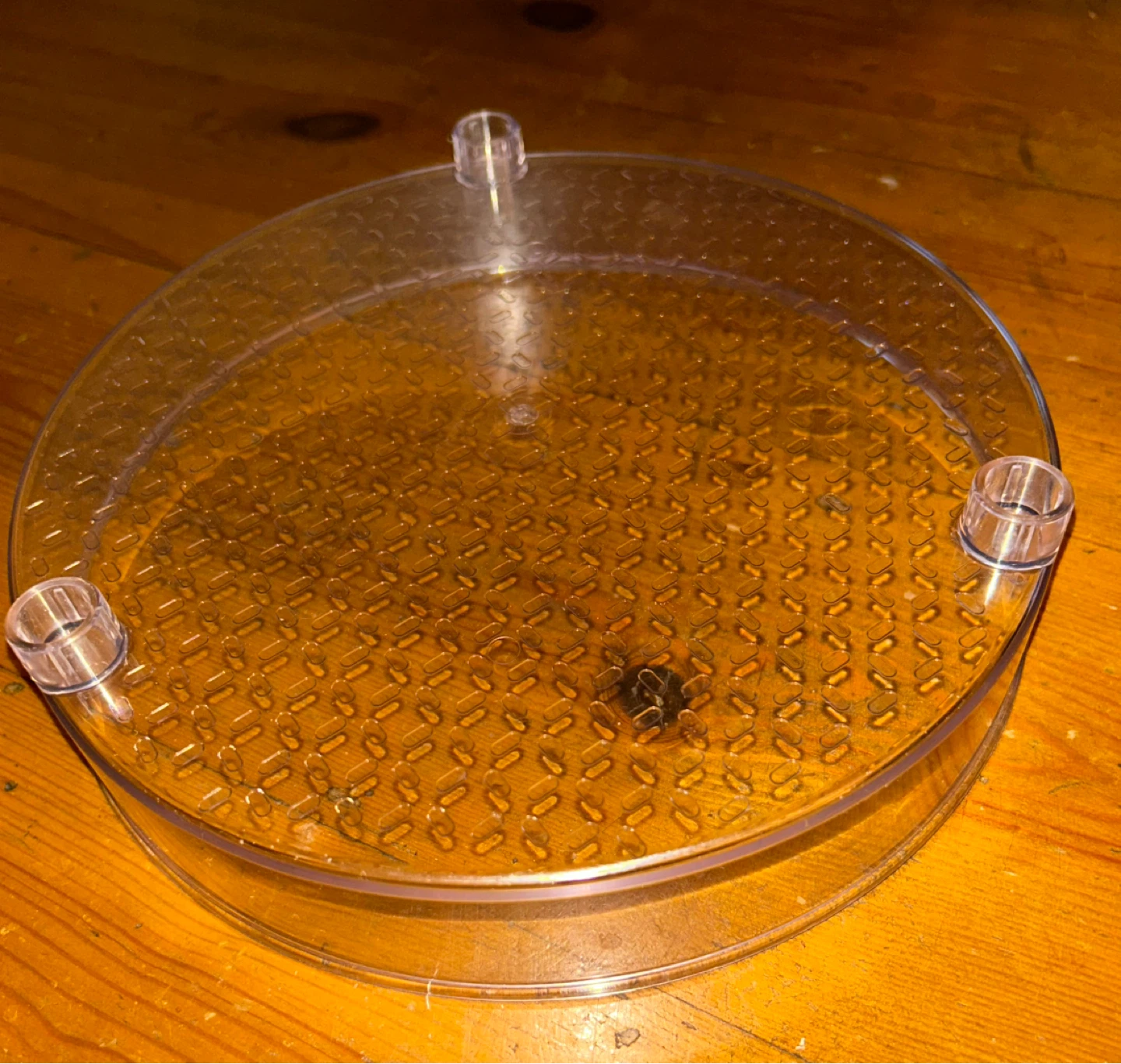 Clear Plexiglass 3-Legged Jewelry Holder ⚽️ - photo 2