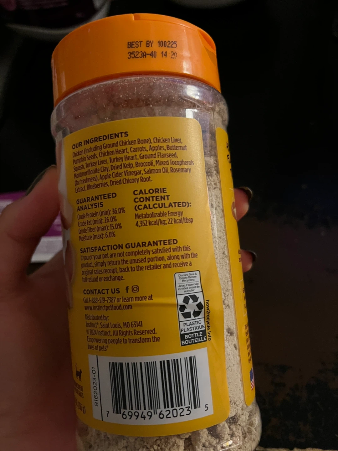 Instinct Raw Boost Shakers Food Topper - photo 2