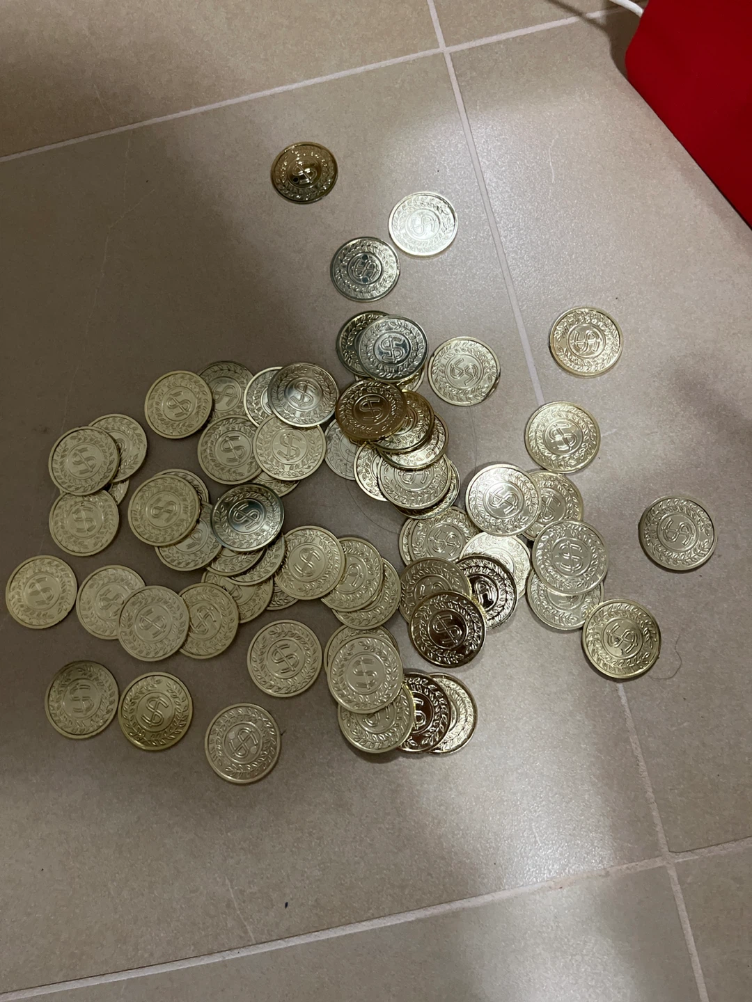 ⚽️Toy Play Money Gold Coins