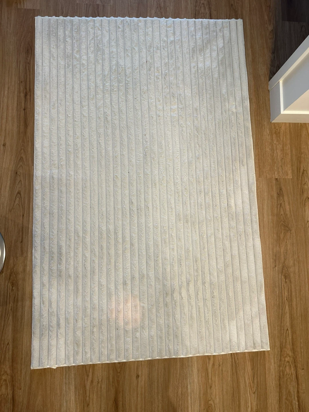 Faux Fur Area Rug - Ivory