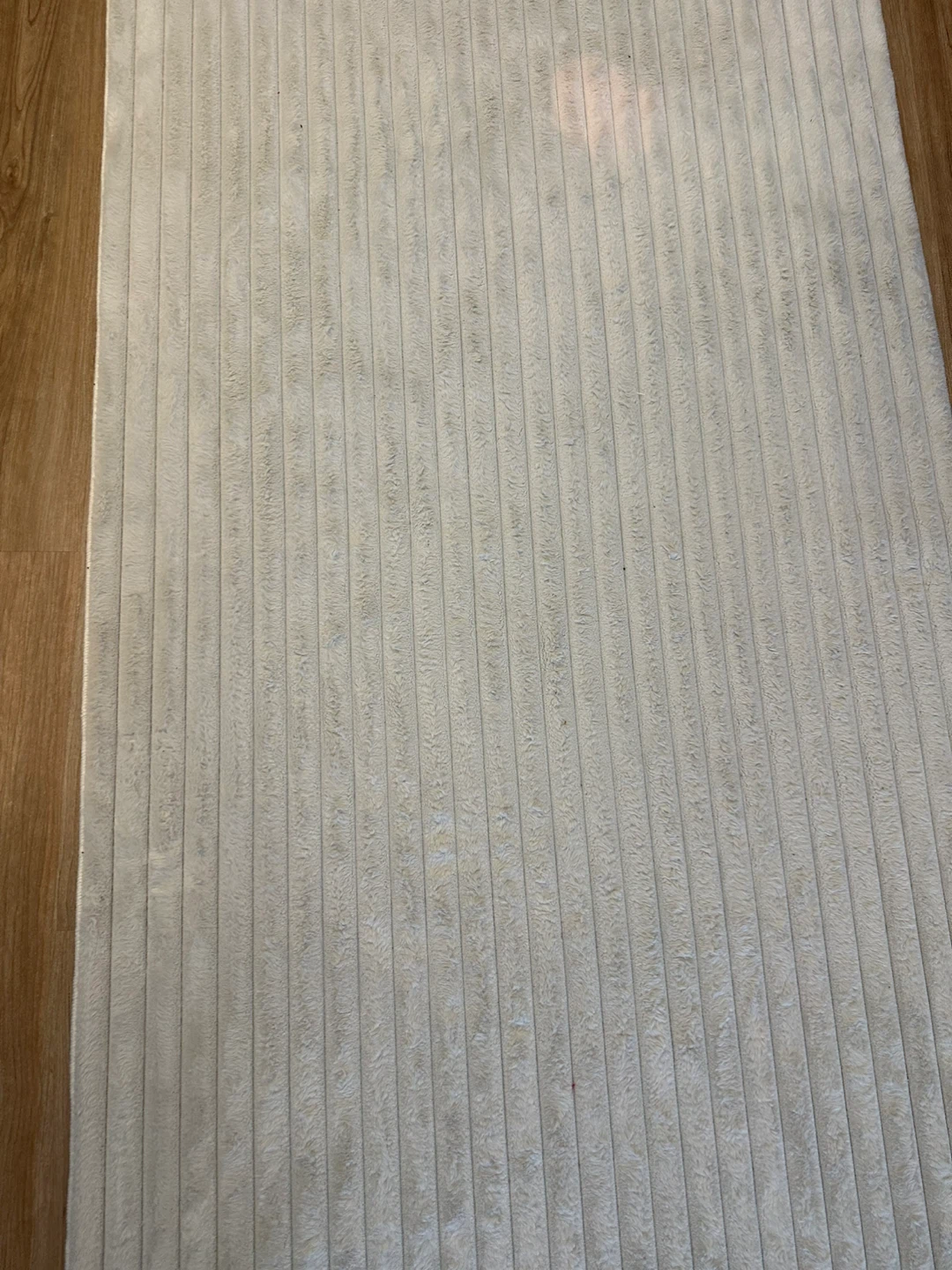 Faux Fur Area Rug - Ivory - photo 3
