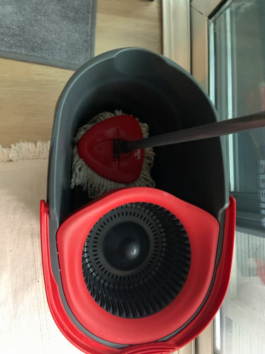 Vileda Spin & Go Mop and Bucket Set - photo 2