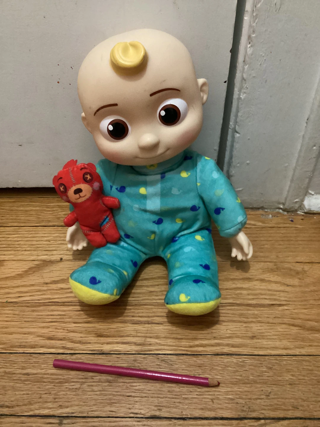 ⚽️ CoComelon JJ Doll with Teddy Bear