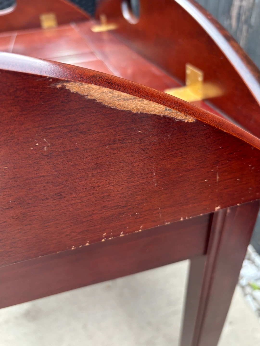Vintage Butler’s Table furniture by Bombay Company Coffee Table - photo 3