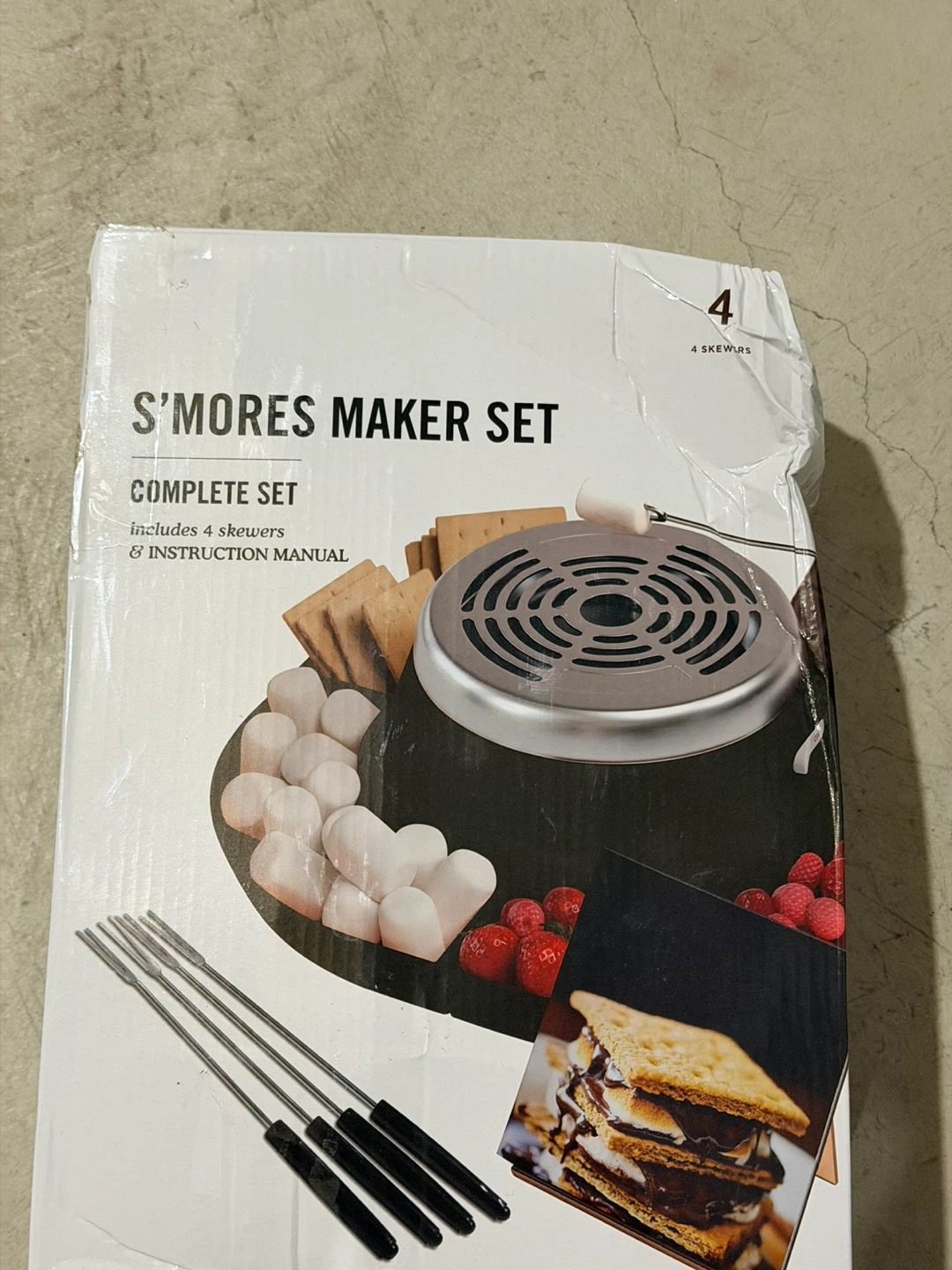 S'mores Maker Set with 4 Skewers