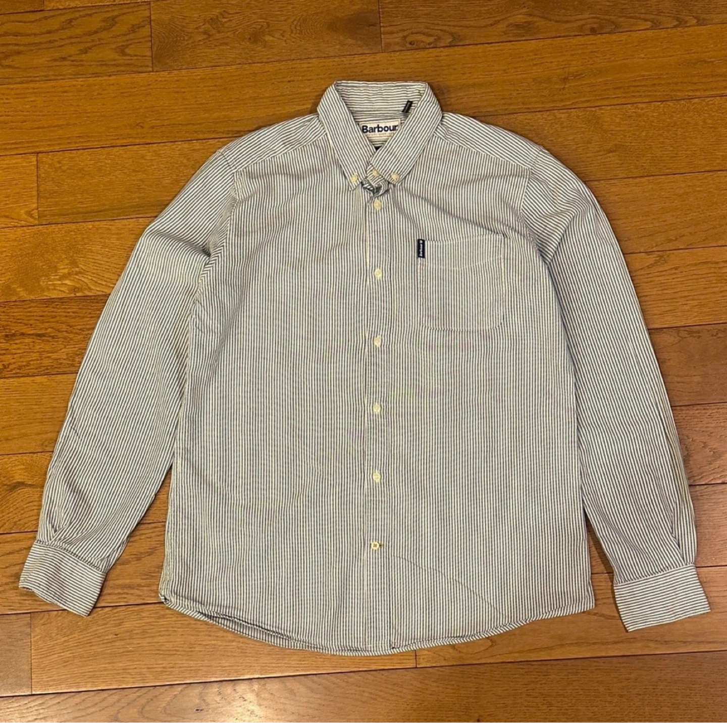 Barbour Striped Button-Down Shirt