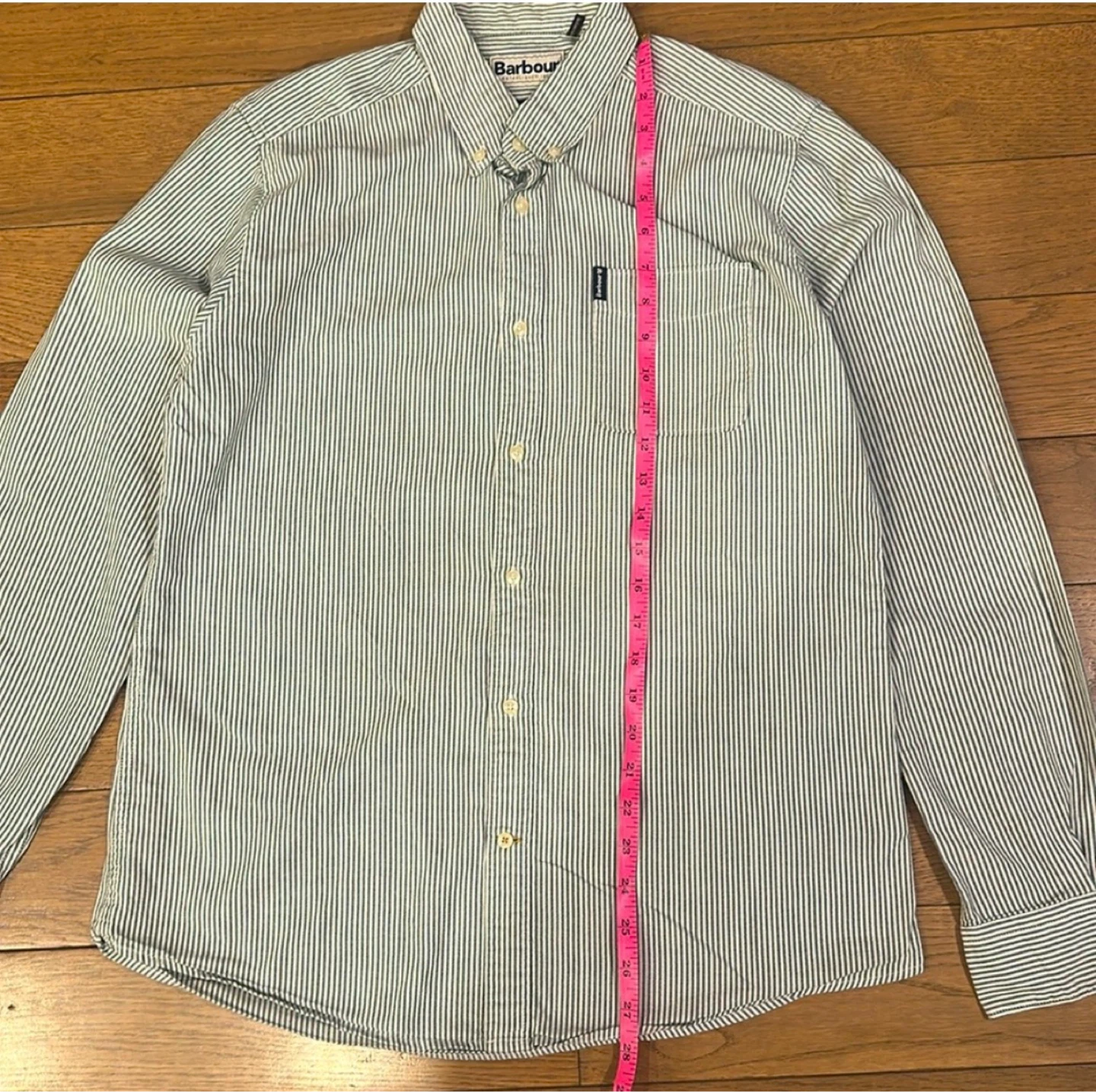 Barbour Striped Button-Down Shirt - photo 5