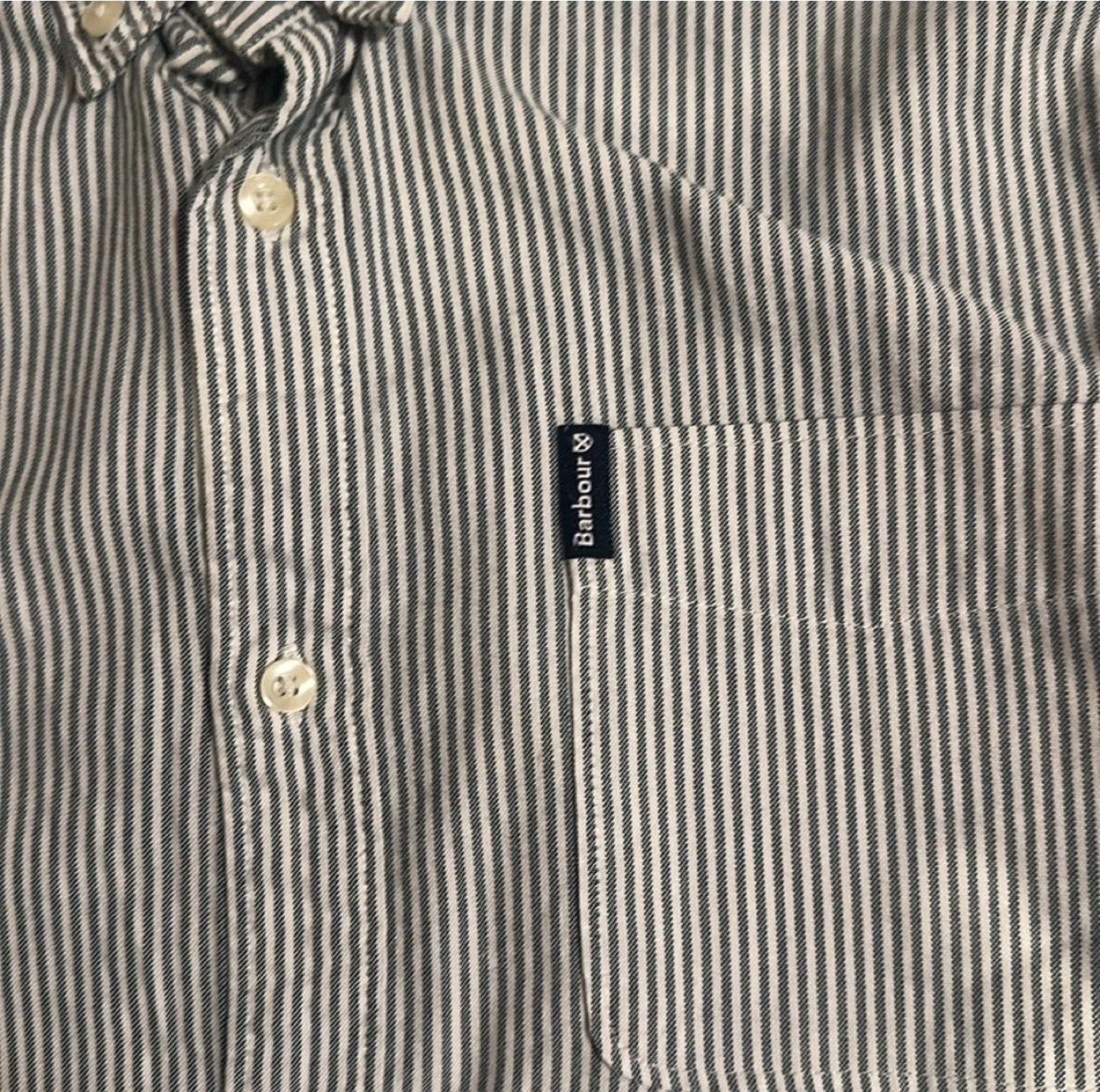 Barbour Striped Button-Down Shirt - photo 3