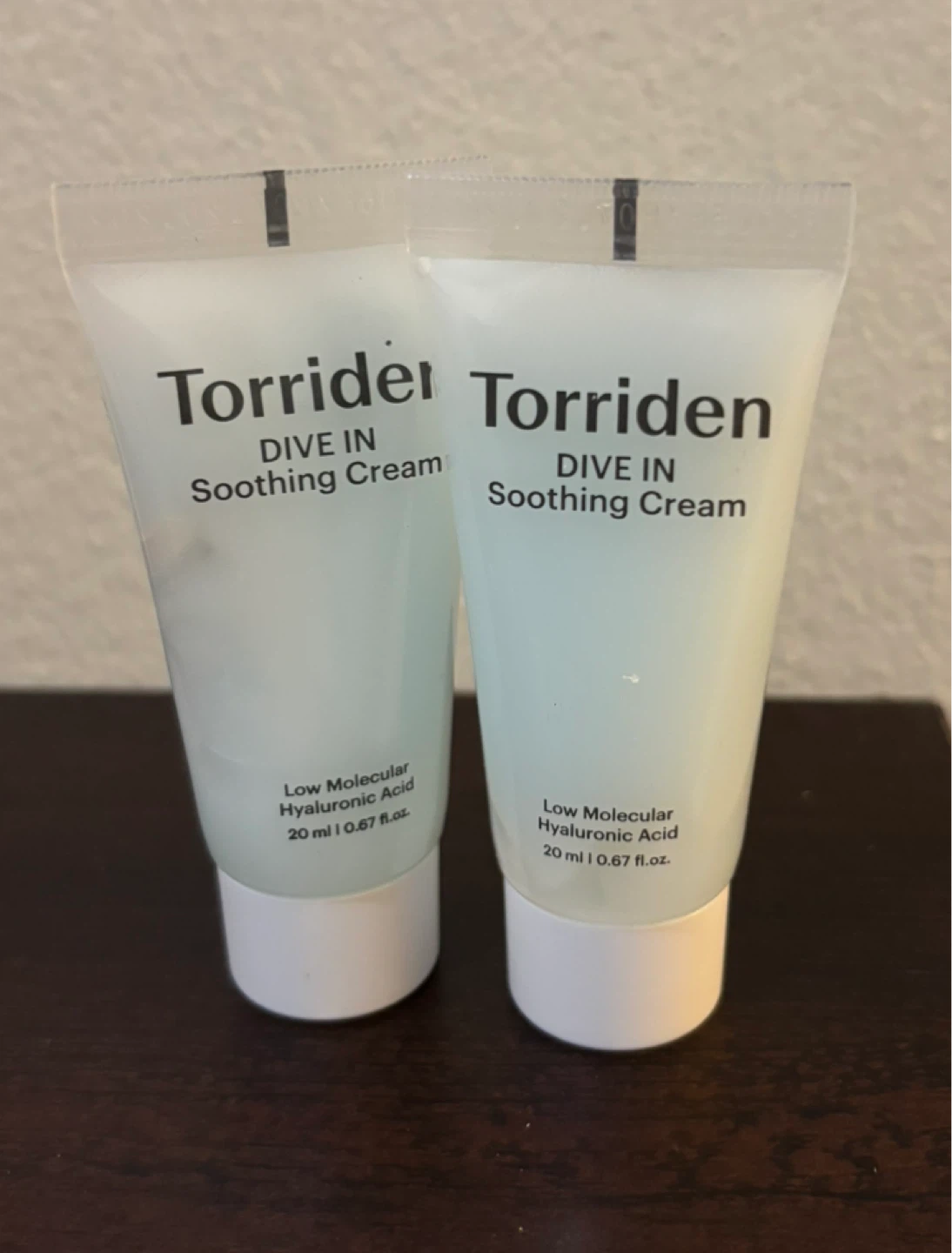 NEW- LOT of 2 Torriden Dive In Soothing Cream