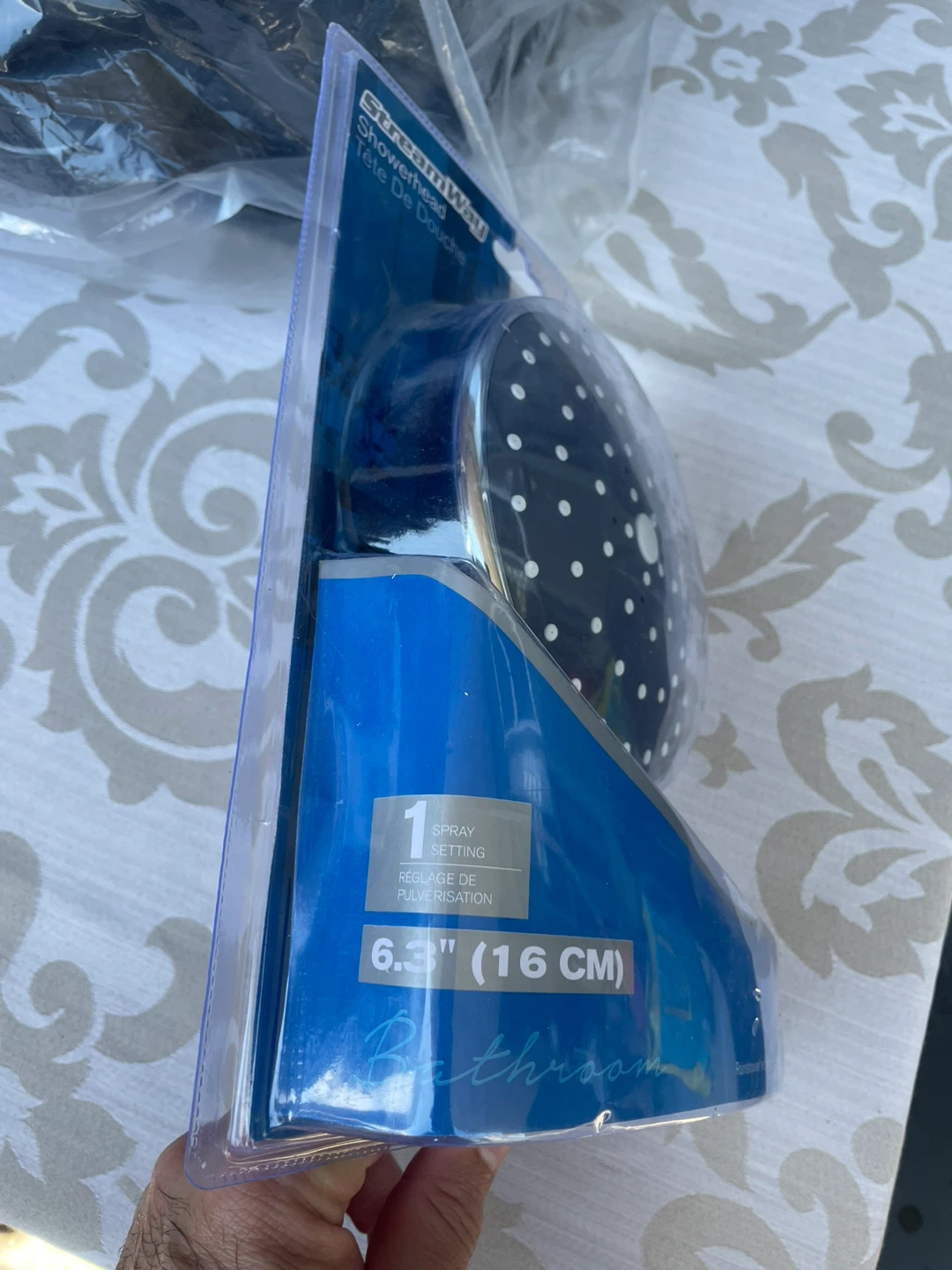 StreamWay Chrome Showerhead - 16 CM - photo 2