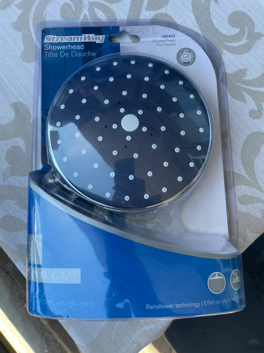 StreamWay Chrome Showerhead - 16 CM