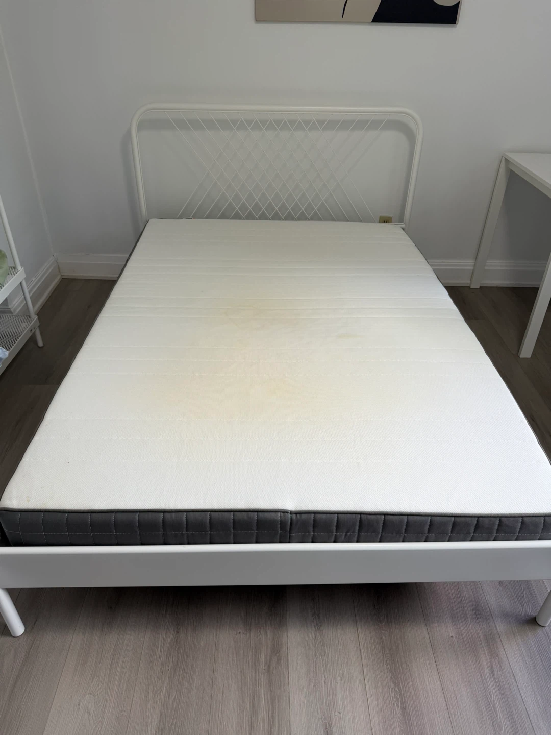 IKEA Double size bed with MORGEDAL Mattress - photo 2