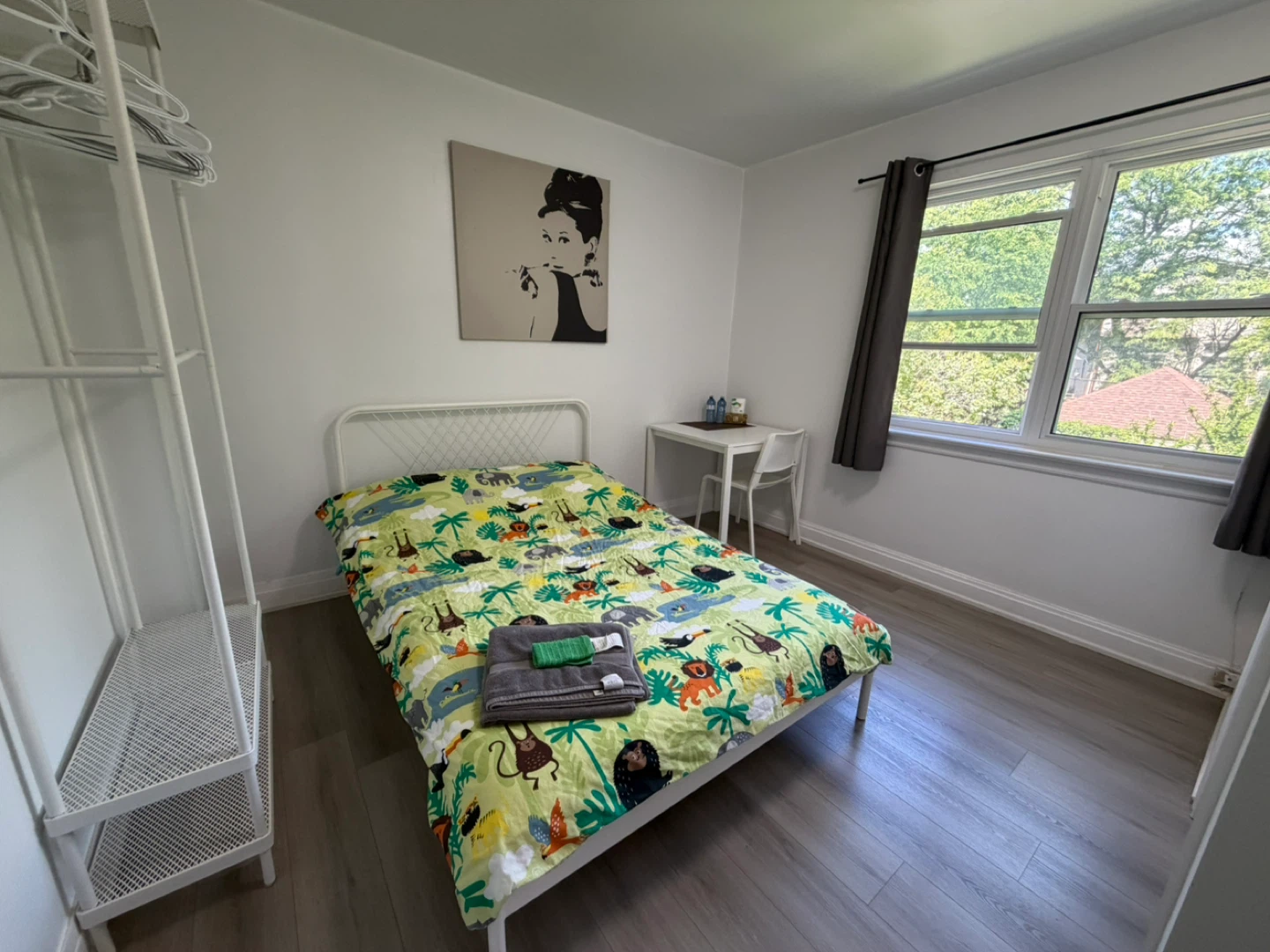 IKEA Double size bed with MORGEDAL Mattress