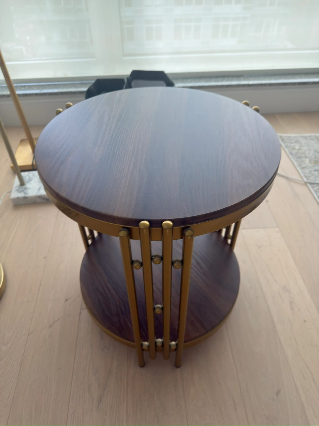 Set of 2 Round Side Tables