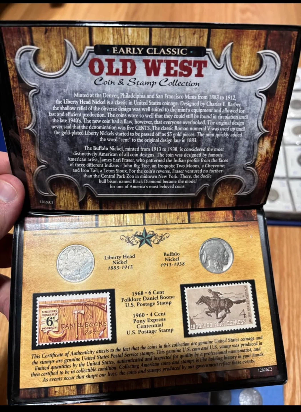 Old West Coin & Stamp Collection