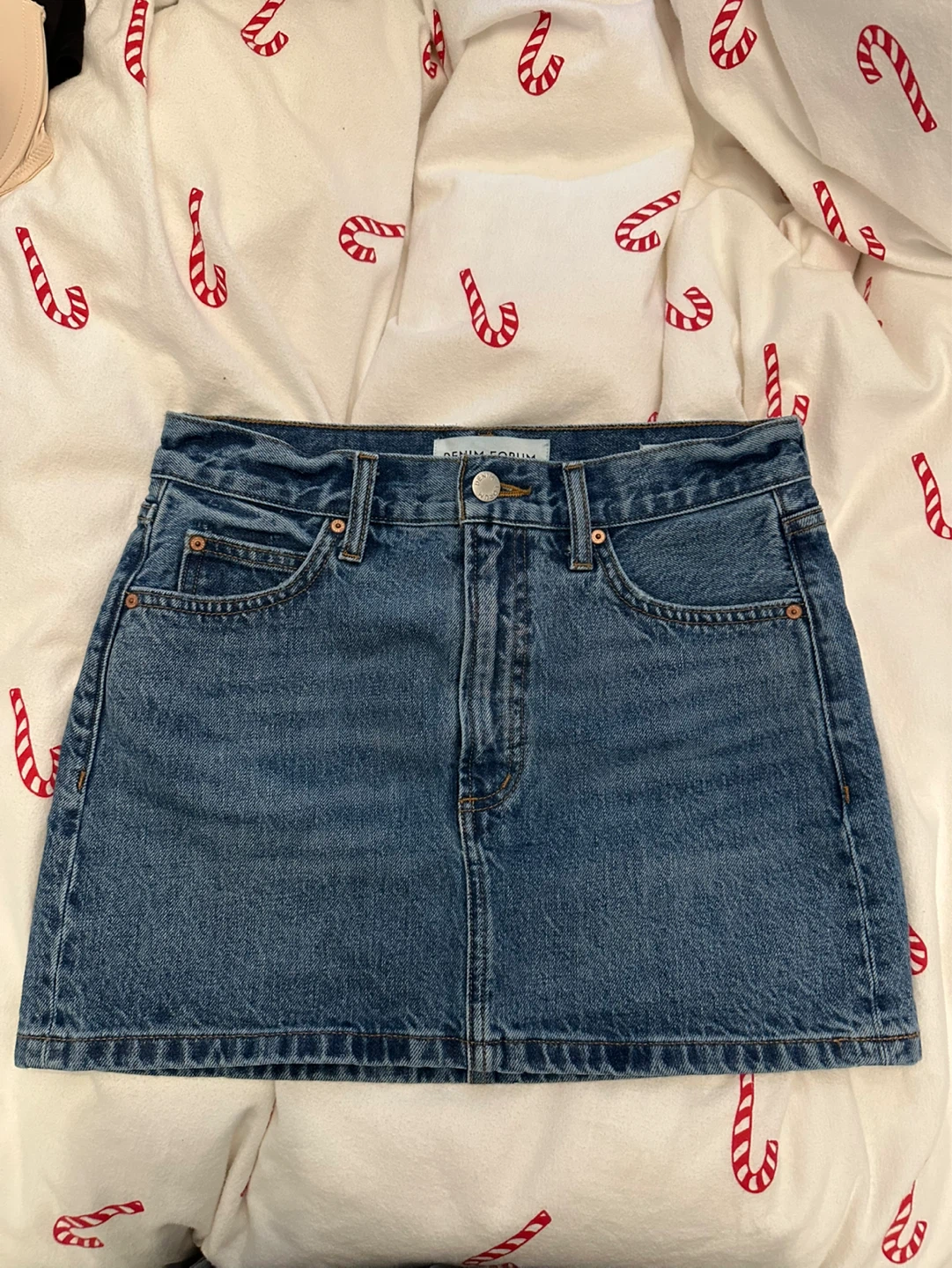 Aritzia denim skirt 24 - photo 2
