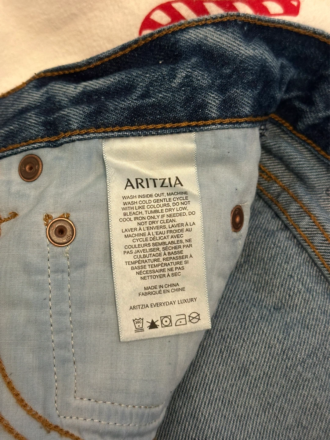 Aritzia denim skirt 24 - photo 5