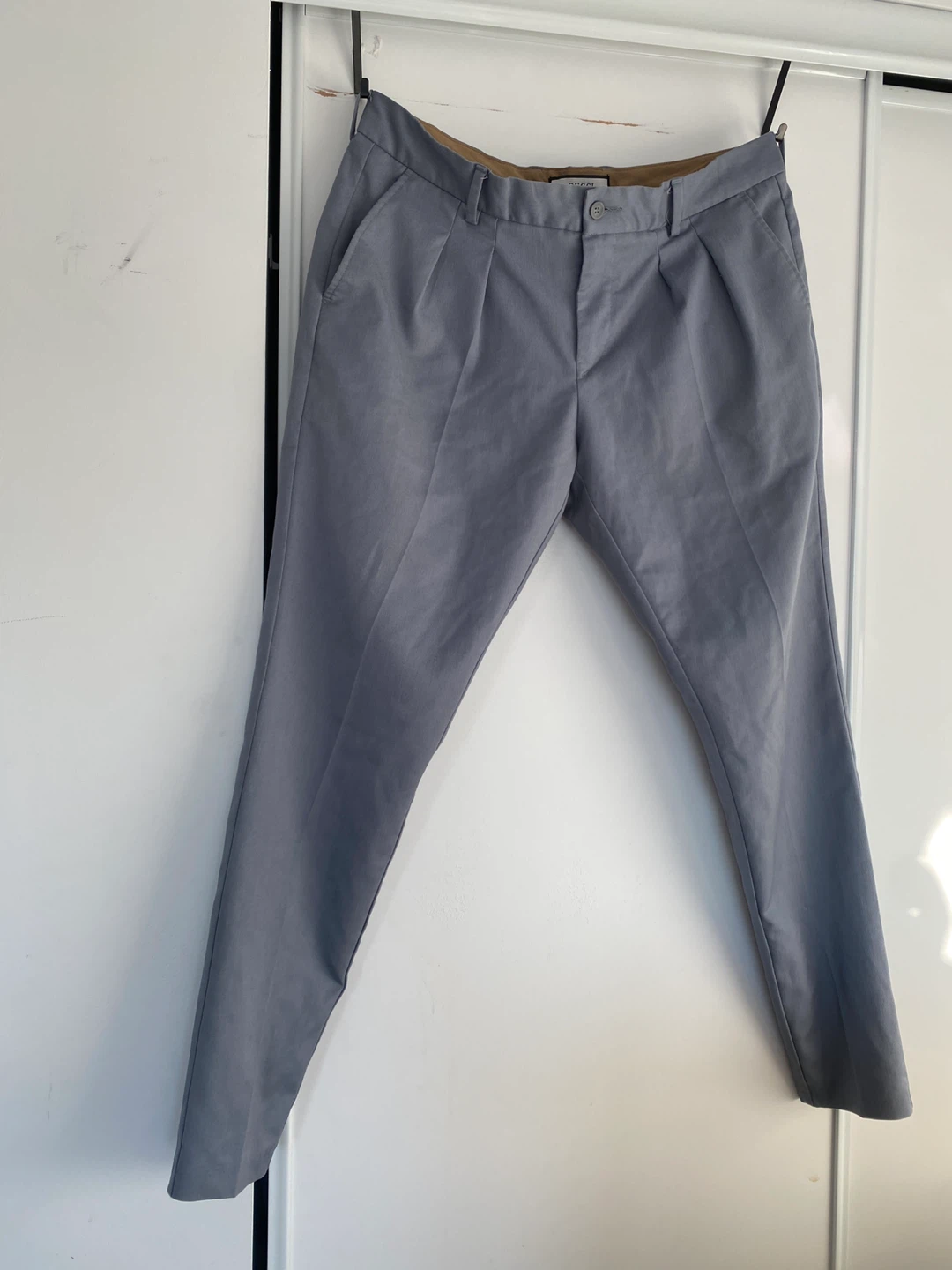 Gucci Pleated Grey Dress Pants