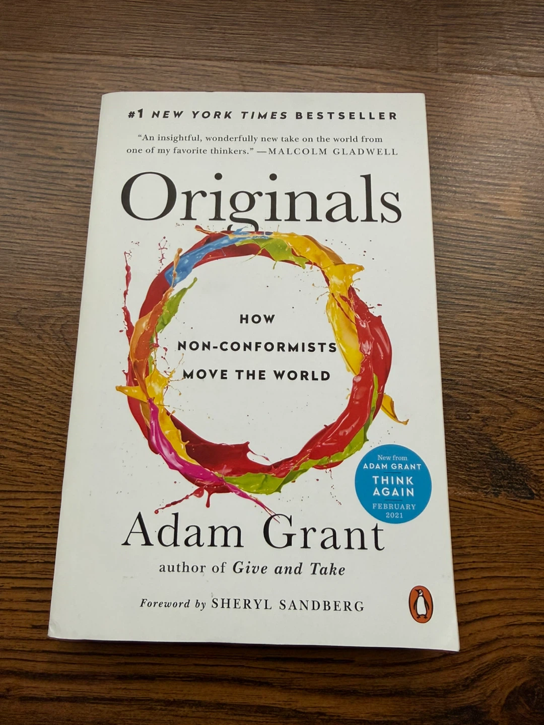 Originals: How Nonconformists Move the World by Adam Grant