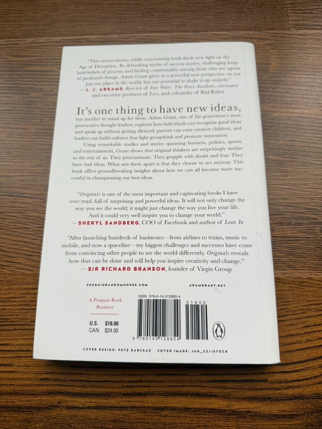 Originals: How Nonconformists Move the World by Adam Grant - photo 2