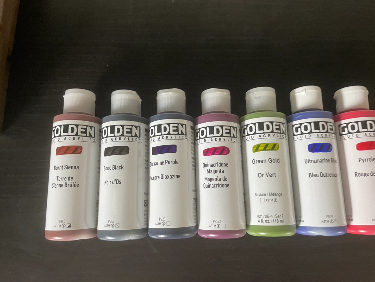 Golden Fluid Acrylics Set - Brand new - photo 2