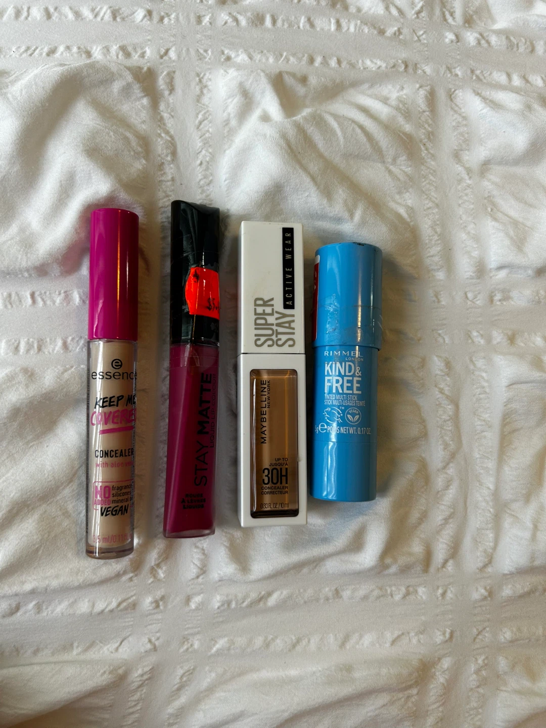 Essence, Maybelline, and Rimmel Makeup Lot