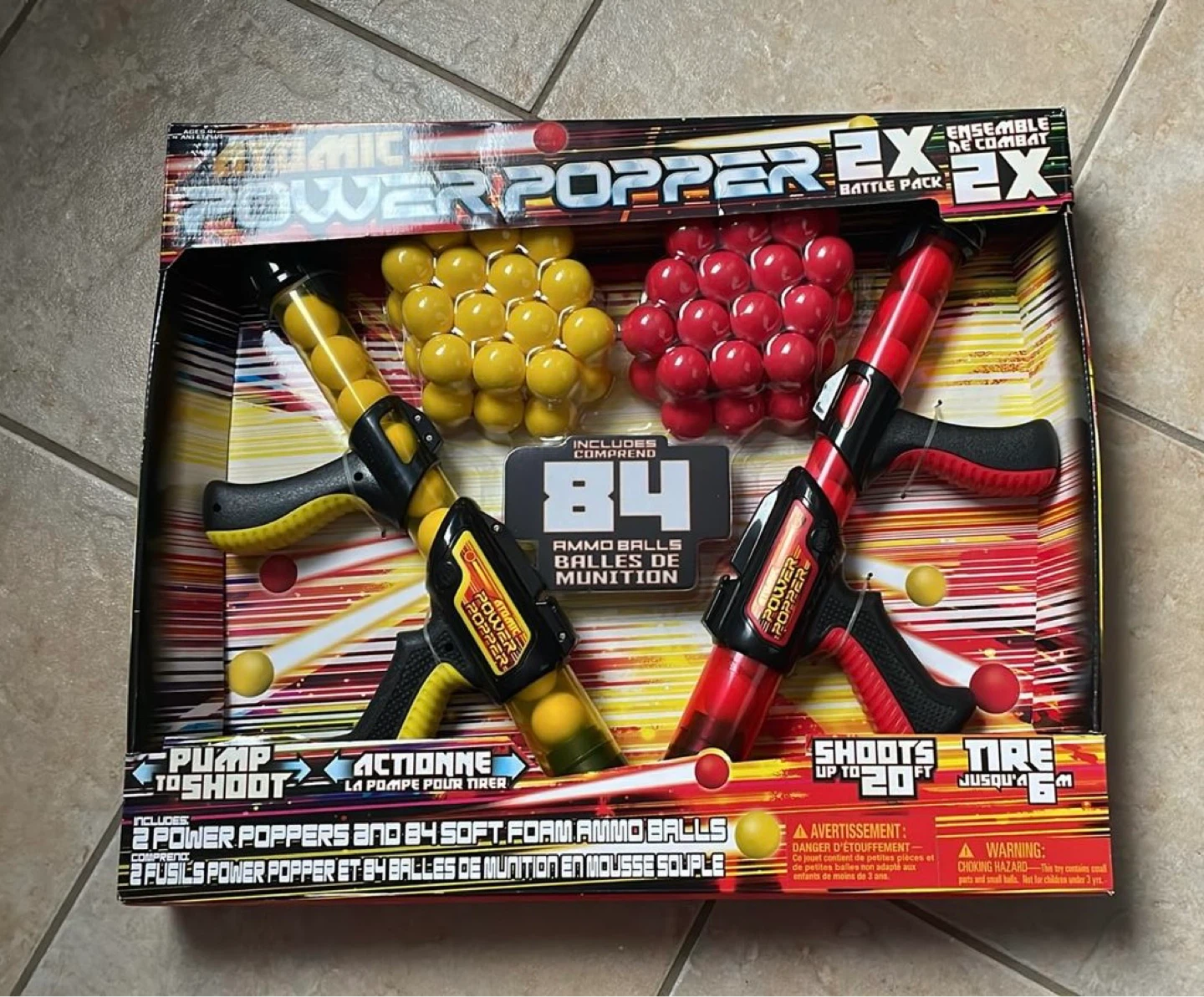 Atomic Power Popper 2X Battle Pack