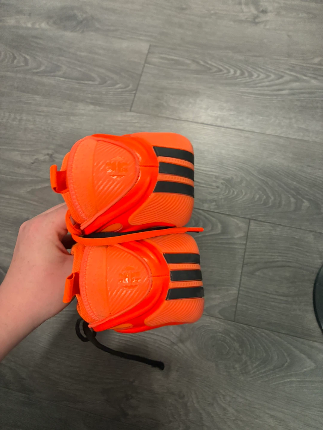 Adidas Orange Football Cleats - photo 4