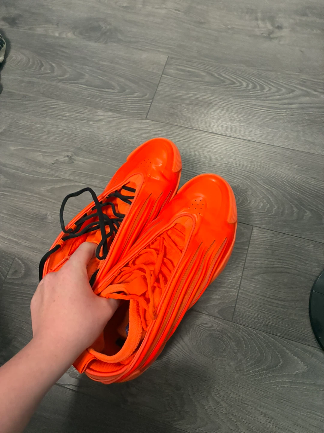 Adidas Orange Football Cleats