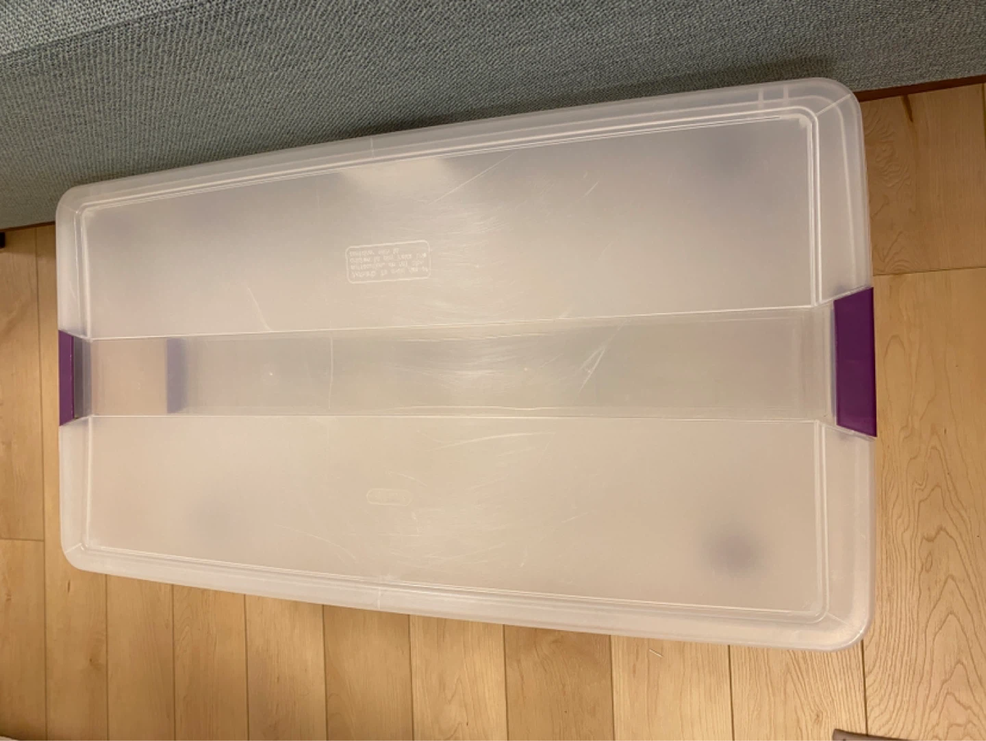 2x Sterilite Under Bed 57 L Storage Bin with Wheels - photo 5