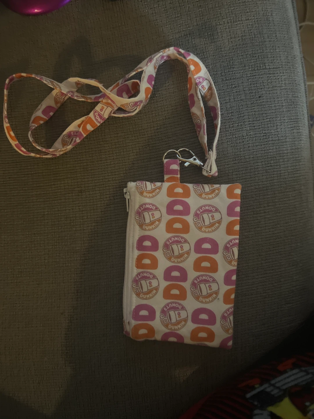 Dunkin' Donuts Lanyard Pouch