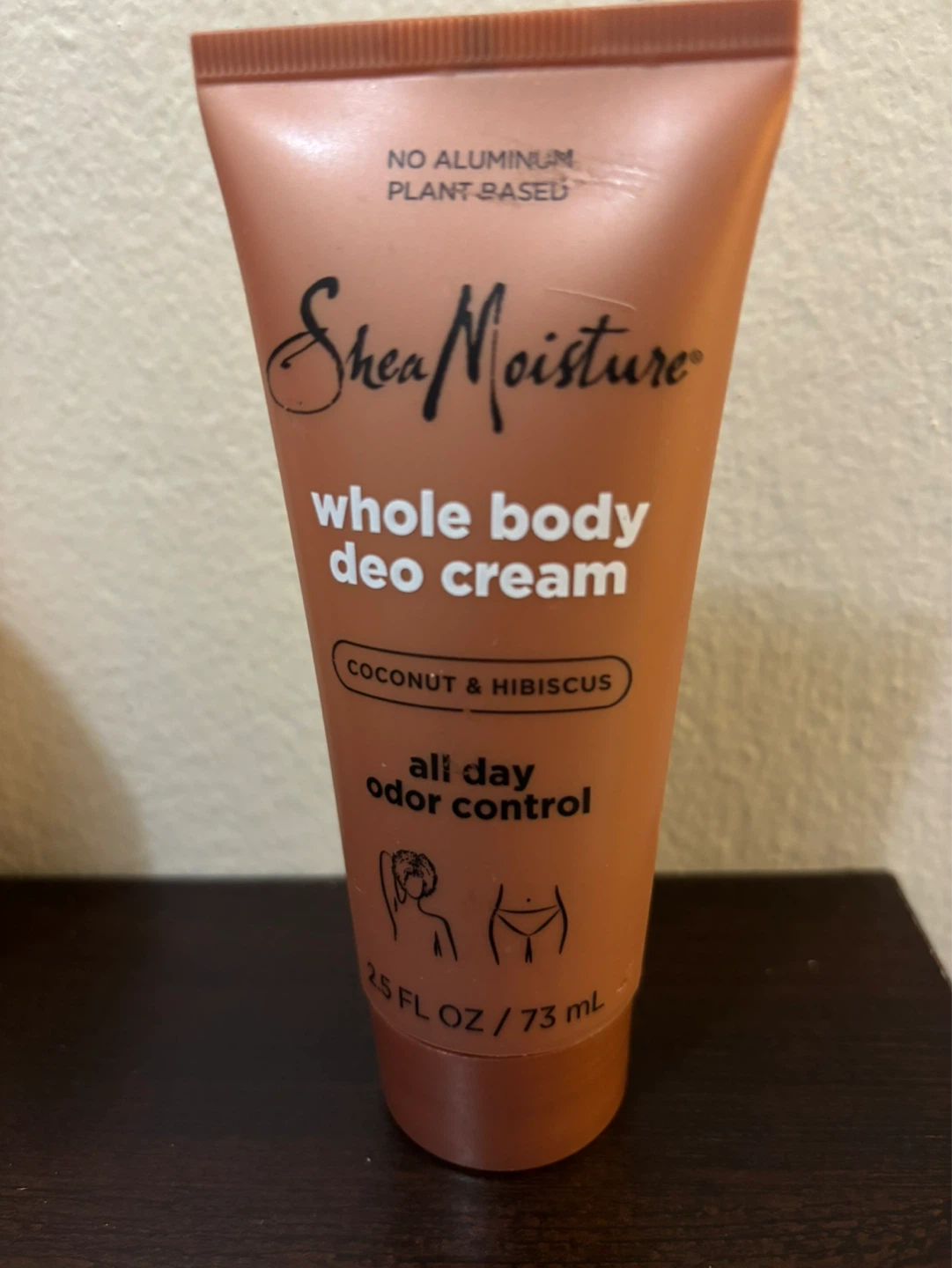 NEW-Shea Moisture Whole Body Deo Cream Coconut & Hibiscus 2.5 oz