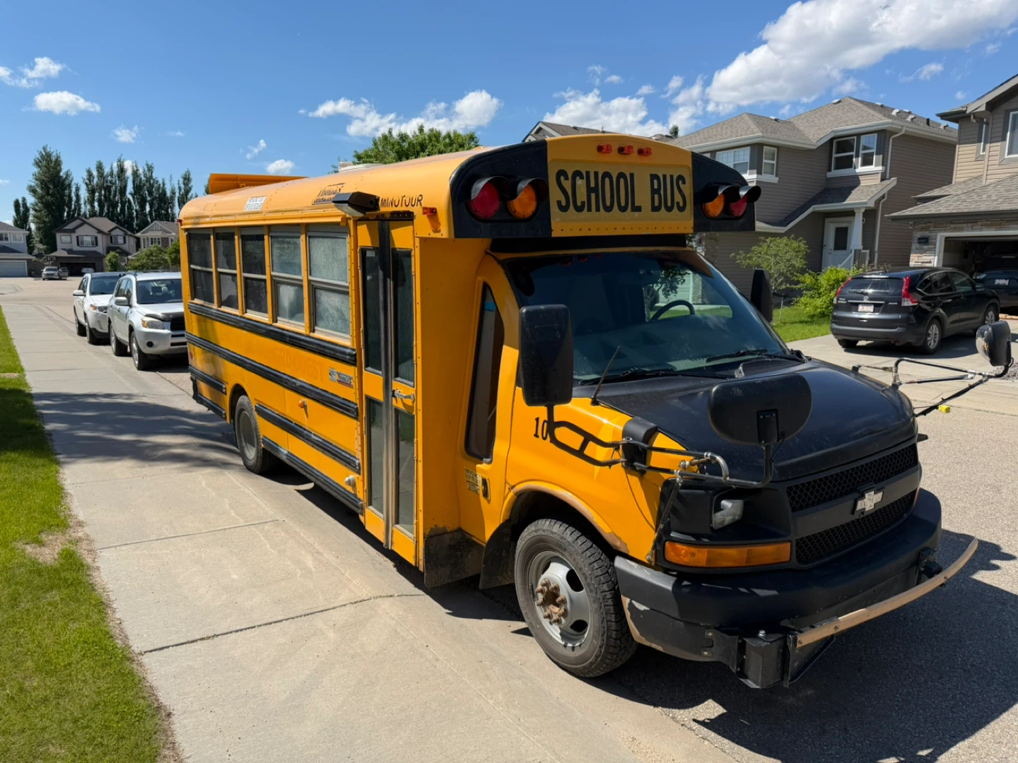 2015 Chevy minotour School Bus