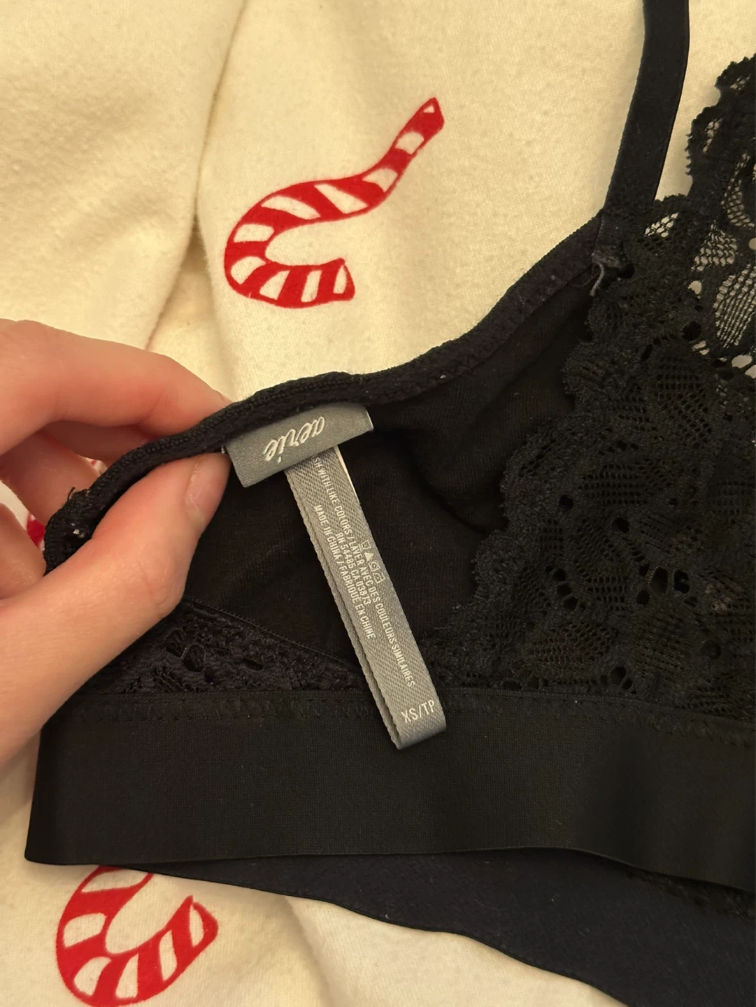 aerie lace bralette xs - photo 3