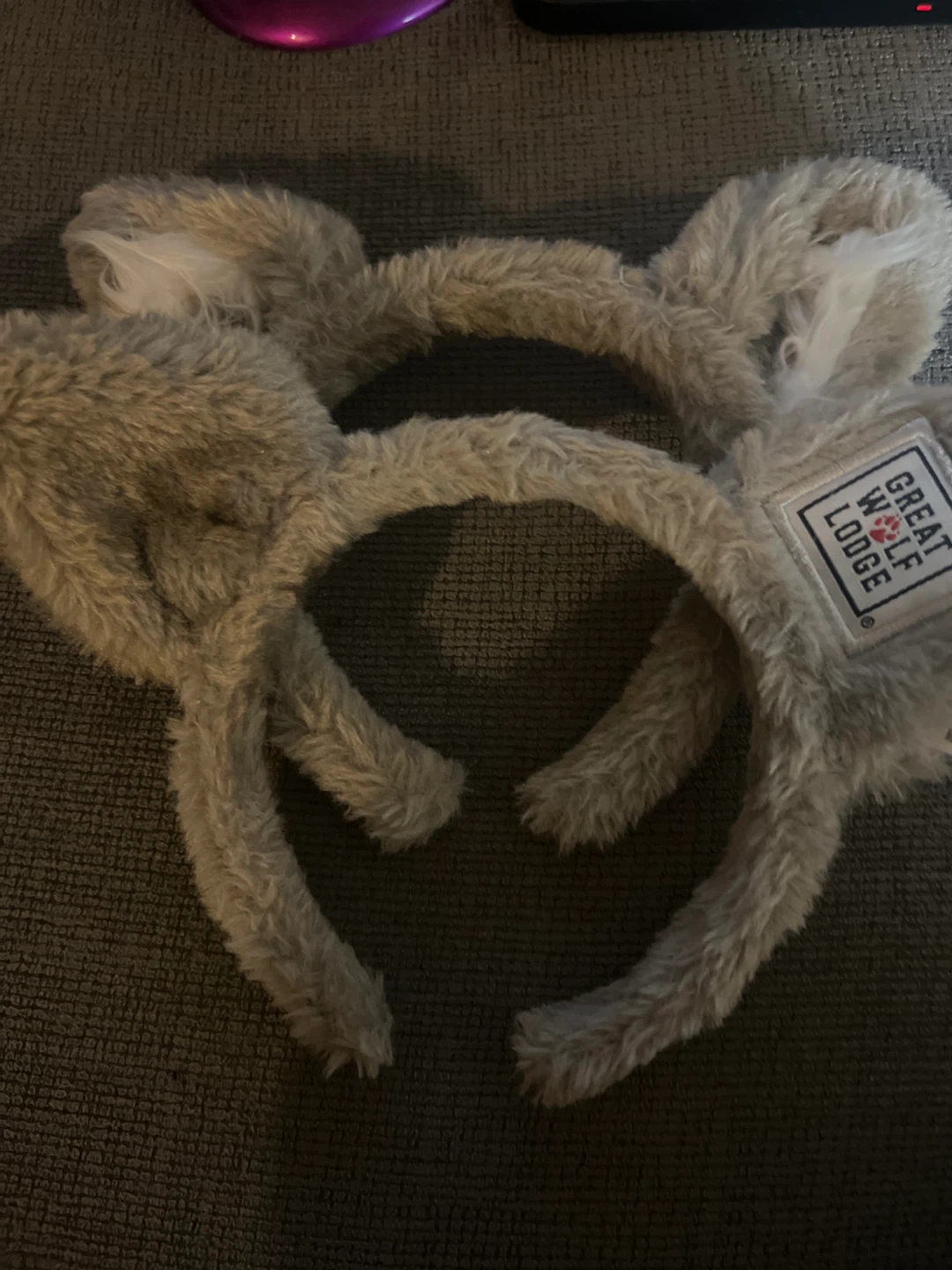 Great Wolf Lodge Fuzzy Ears Headband