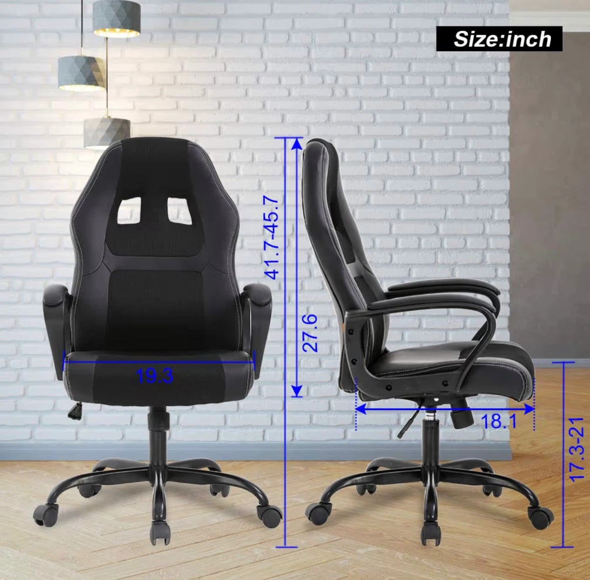 Black Gaming Chair - photo 3
