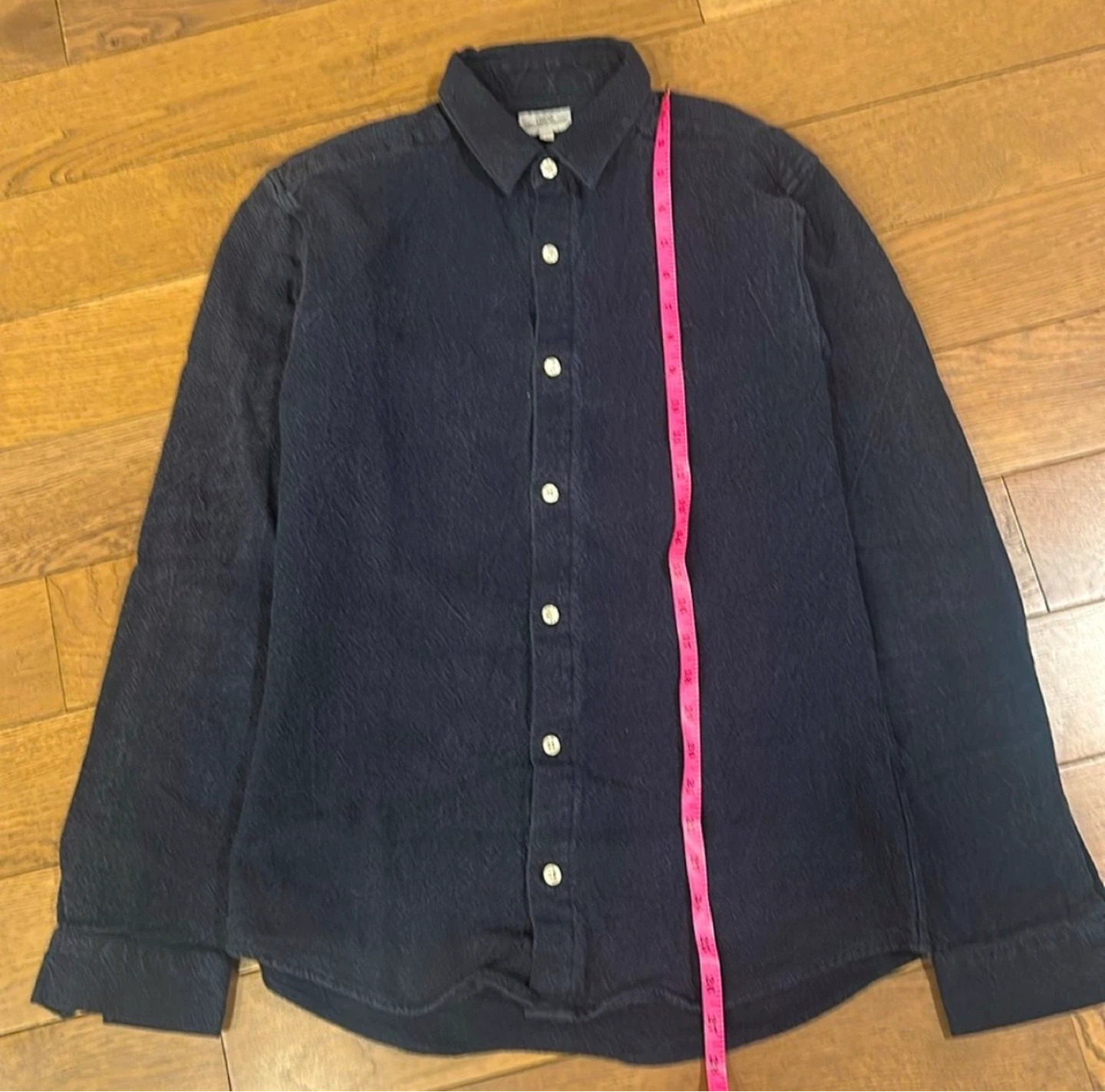 Next Dark Blue Casual Shirt size S - photo 5