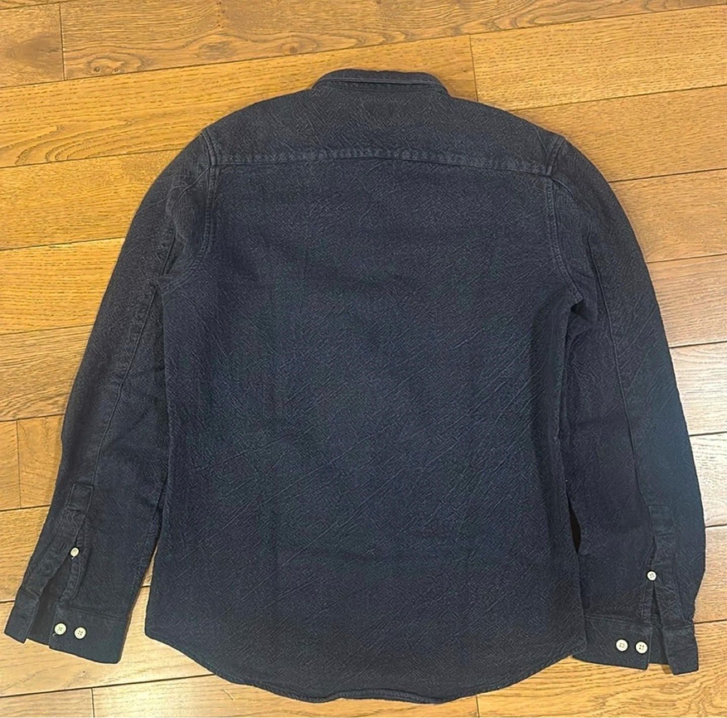 Next Dark Blue Casual Shirt size S - photo 2